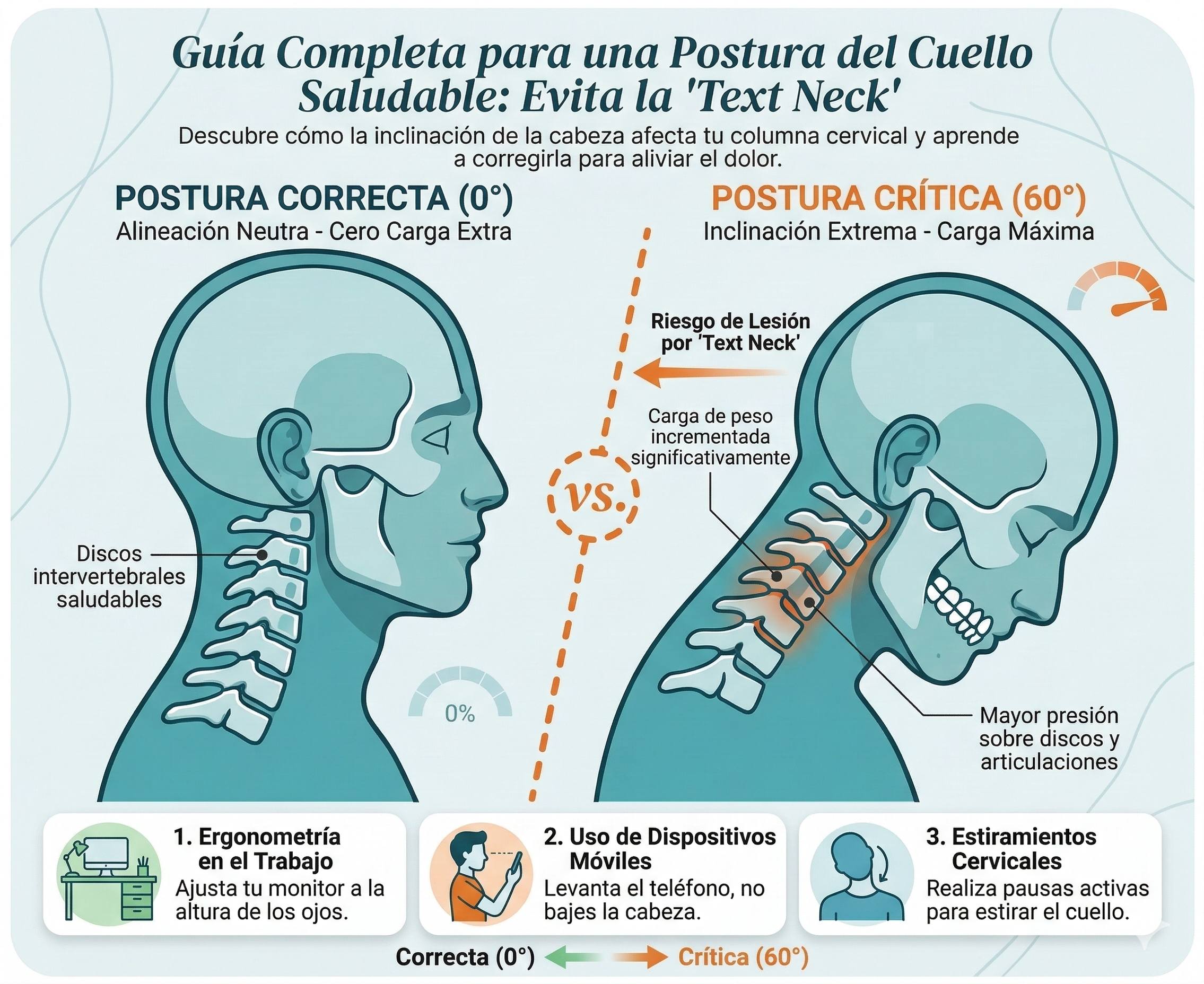 ¿Tu cabeza pesa 20 kg? Por qué el teletrabajo está disparando el dolor de cuello (y cómo evitarlo)